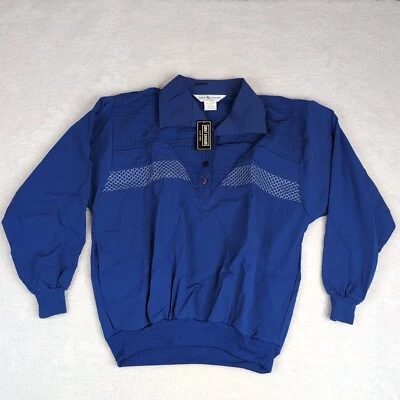 Chaqueta grande con cuello suéter azul Great Cavalier by St. Paul de colección años 80 nueva con etiquetas Foto 1 de 4