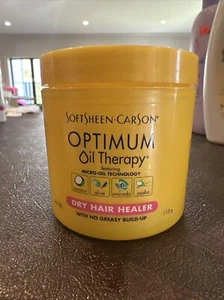 SoftSheen Carson Optimum Oil Therapy Dry Hair Healer 4 oz Yellow Ships Out FAST - Picture 1 of 4