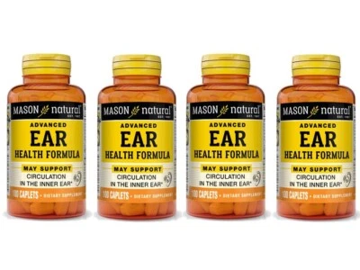  Zumbido anel interno 4 x 100 = 400 comprimidos fórmula avançada saúde do ouvido plus - Imagem 1 de 3