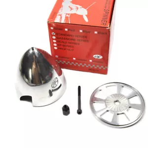 Nuevo giratorio de aluminio Miracle 3,75 pulgadas/95 mm para 2 hojas hélice gas avión de radiocontrol - Imagen 1 de 2