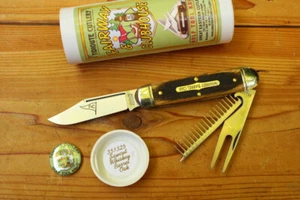 Great Eastern Cutlery GEC Tidioute 351325 "Frwy & Club" Saw Cut Whiskey Barrl * - Picture 1 of 4