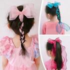 Handmade Hair Clips For Daily Wearing Girls Long Lace Bow Hair Clip Stylish Y0J4