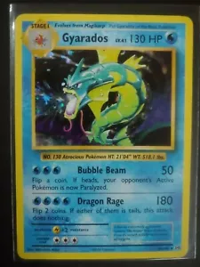 Pokémon Gyarados XY Evolutions Holo raro 34/108 O3 - Imagen 1 de 2