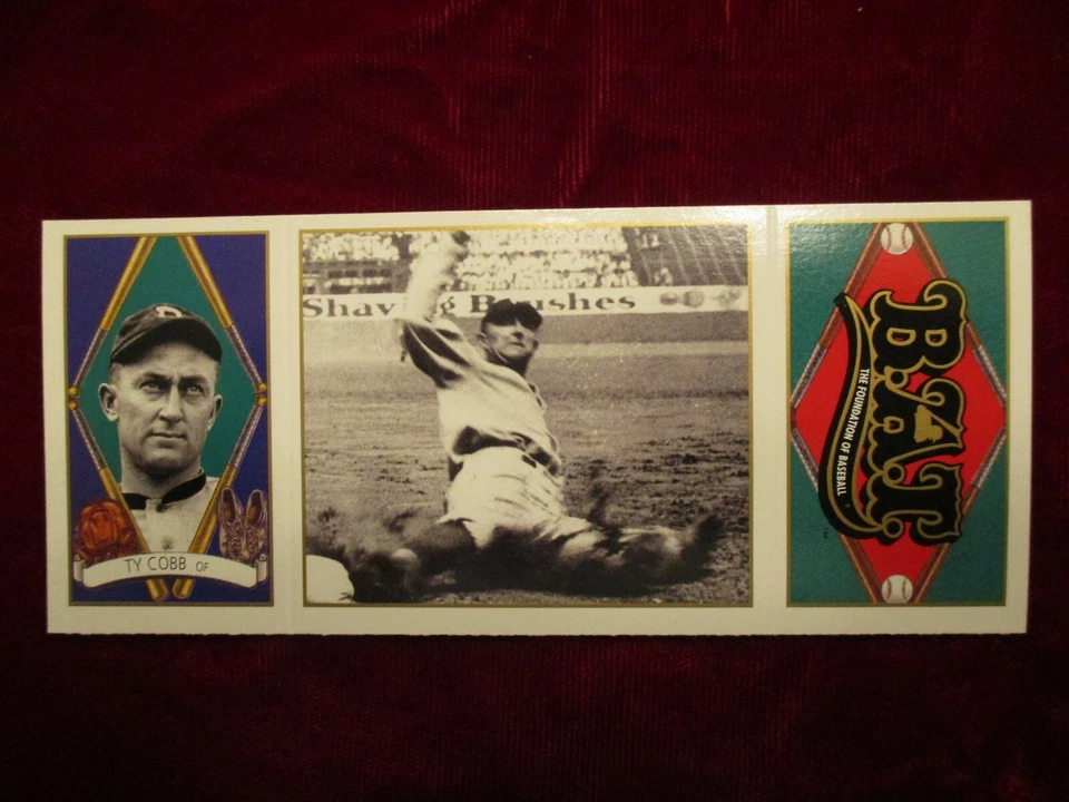 1993 Upper Deck B.A.T. Baseball Tri-Fold Cards (pick a card) - Image 1 of 1