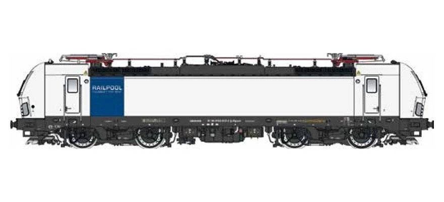LS Models HO 16579S Electric Locomotive Class 193 Vectron, Railpool, AC Sound - Image 1 of 1