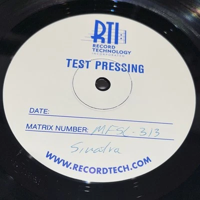 TEST PRESSING (MFSL) Frank Sinatra - Sinatra & Strings Vinyl MoFi 2009 MINT- - Image 1 of 3