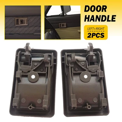 Manija de puerta interior marrón para Toyota 4Runner 1990-1995 Toyota Tercel 1987-1990 Foto 1 de 4