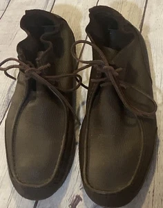 UGG Australia Carraway Moccasin Boot 1006165 Brown Leather Men’s US Size 13 - Picture 1 of 24