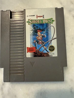 Nintendo NES Castlevania II Simon's Quest (Cleaned, Tested & Working) - Image 1 of 2