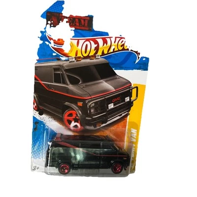 Hot Wheels 2011 New Models Black A Team Van #39  - Image 1 of 4