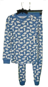 Amazon Essentials Polar Bear Themed 2 Piece Pajamas Xs Kids New - Picture 1 of 5