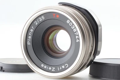 [Top MINT w/Caps] Contax Carl Zeiss Planar T* 35mm f/2 Lens for G1 G2 From JAPAN - Image 1 of 4