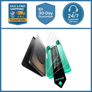 ESR 3 Pack for Samsung Galaxy S25 Ultra Screen Protector, 9H+ Hardness HD Temper - Picture 1 of 11