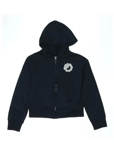 SO Girls Black Zip Up Hoodie 8 - Picture 1 of 2