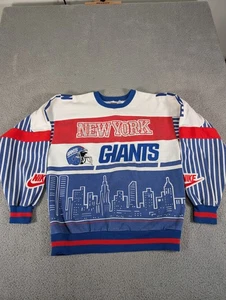 VTG Nike New York Giants Sweatshirt Sweater Mens Large NFL Football Crewneck 90s - Picture 1 of 13