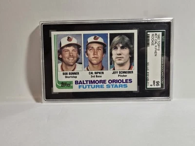 1982 Topps Cal Ripken #21 Rookie SGC 96 MINT 9 - Image 1 of 2