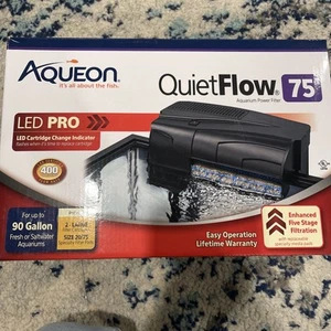 Filtro de alimentación para acuario Aqueon QuietFlow LED PRO 75 (hasta 90 gals) - Imagen 1 de 7