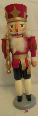 CH. ULBRICHT SEIFFENER NUßKNACKERHAUS SN; 37cm HOLZ HANDARBEIT  (D06) - Bild 1 von 4