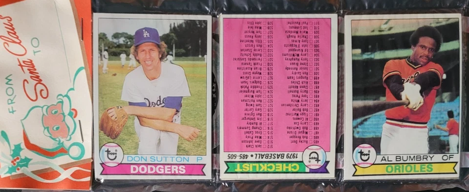 1979 Topps Holiday Baseball Card Rack Pack Don Sutton HOF (100-CM) - Imagem 1 de 1