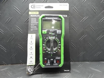 Multímetro digital comercial elétrico 600 V True RMS alcance manual 1011112432 - Imagem 1 de 4