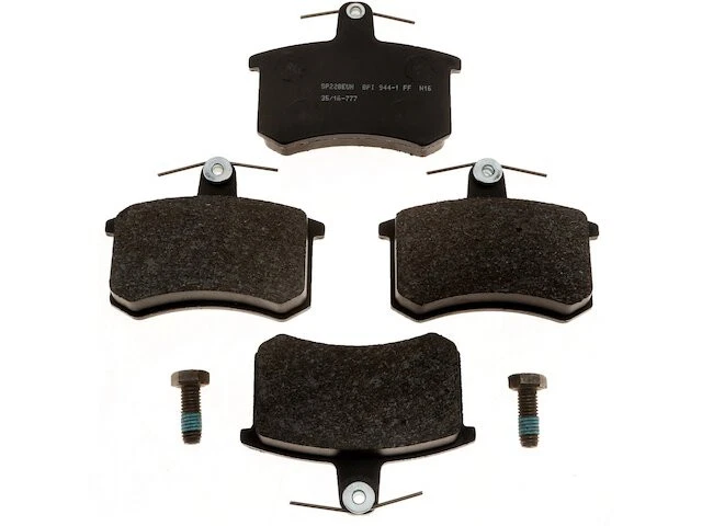 For 1989-1991 Audi 200 Quattro Brake Pad Set Rear Raybestos 18956VZJN 1990 — 第 1/2 张图片