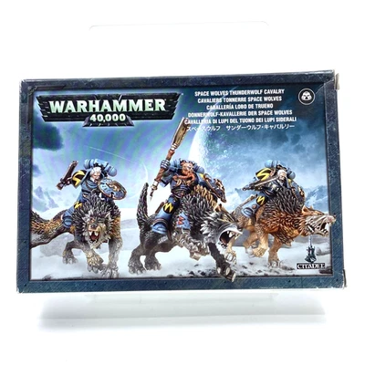 Spaces Wolves Thunderwolves Cavalry - Unassembled - Warhammer 40k W498 - Image 1 of 4