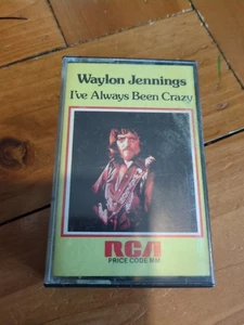  Waylon Jennings Cassette Tape Album - Always Been Crazy - Picture 1 of 5