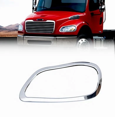 Freightliner M2 M-2 100 106 112 Headlight Bezels 2002-2018 Left Side - Image 1 of 2