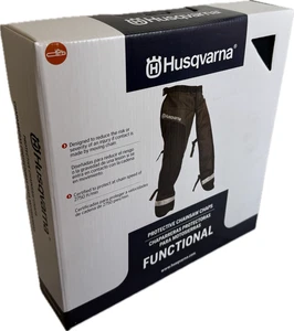 Husqvarna 587160702 Functional Protective Chainsaw Chaps 36" - 38" (New in Box) - Picture 1 of 4