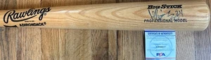 Manny Ramirez Signed Rawlings Adirondack Big Stick Bat PSA COA Cleveland Indians - Picture 1 of 5