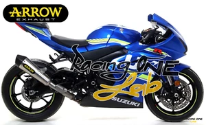 EXHAUST MUFFLER SILENCER ARROW X-KONE NICHROM STEEL FOR SUZUKI GSX-R 1000 17-22 - Picture 1 of 2