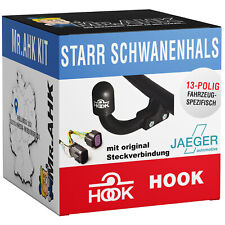 Produktbild - Anhängerkupplung HOOK Skoda Superb 3U Stufenheck 02-08 starr +13pol spe E-Satz