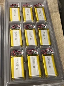 9 PCS Batterie Li-polymère Rechargeable,,3.7v, 980mAh Pour Traceur Gps Téléphone - Photo 1/2