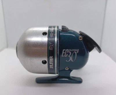 Carrete de pesca clásico SILSTAR EC30B Spincast | Verde | Pulsador | Coreano Foto 1 de 4
