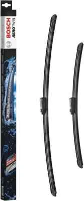 2x Wiper Blades (Pair) Flat / Aero type fits SEAT ATECA KH7 Front 2016 on Set - Image 1 of 3
