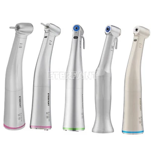 Dental 1:1/1:5/20:1 Implant Fiber Optic LED Increasing Contra Angle Handpiece - Picture 1 of 48