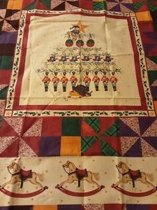 Fabric Christmas Tree Panel 45 L X 35 W Multicolor - Picture 1 of 6