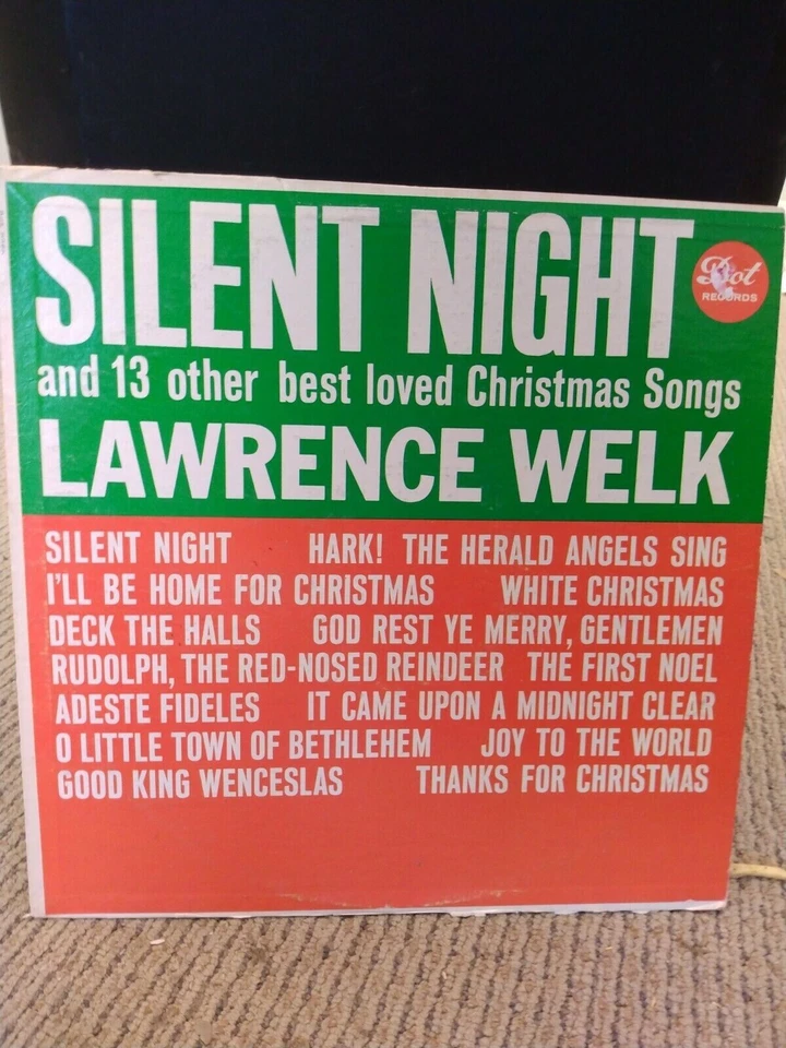 LAWRENCE WELK SILENT NIGHT AND 13 OTHER XMAS SONGS VINYL LP DOT DLP3397 VG - Image 1 of 1