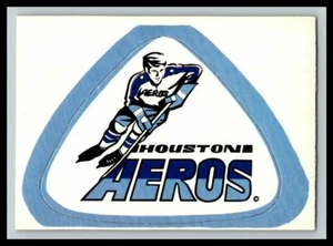1972-73  OPC O PEE CHEE  WHA TEAM LOGOS  HOUSTON AEROS    22763 - Picture 1 of 2