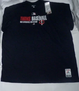 NEW MLB Minnesota Twins Baseball T Shirt Big & Tall Men 4XL XXXXL Blue NWT 63AC - Picture 1 of 1