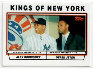 2011 Topps 60 Years of Topps Original Back #112 Alex Rodriguez/Derek Jeter-Yanks