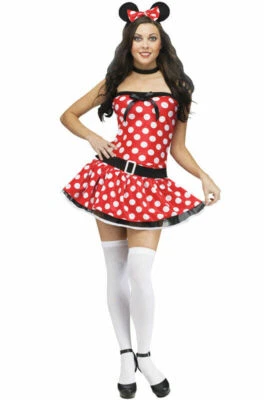 Adult Mousie Sexy Minnie Costume S/M - Image 1 of 2
