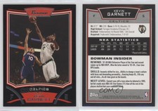 2008-09 Bowman Draft Picks & Stars Kevin Garnett #5 HOF
