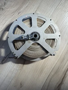 Rare Vintage Keuffel & Esser Co. 100 Ft. Reel Tape Measure Bell System 1962. - Picture 1 of 13