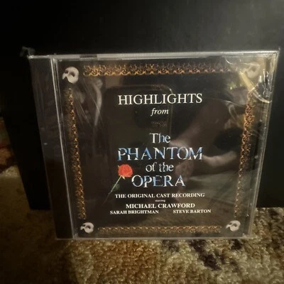 Michael Crawford - Highlights From Phantom Of The Opera (Audio CD 1987) OCR New - Image 1 of 2