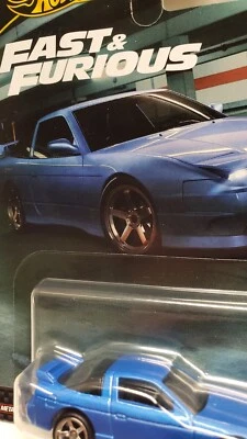 2024 Hot Wheels Premium- Fast & Furious, 1996 Nissan 180SX Type X - Image 1 of 3