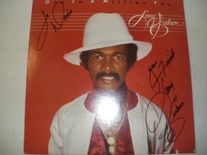 LP FIRMADO LARRY GRAHAM ONE IN A MILLION YOU CERTIFICADO DE AUTENTICIDAD - Imagen 1 de 5
