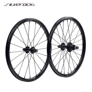 SILVEROCK Alloy 16" 1 3/8" 349 Wheels External 7 Speed for Brompton Folding Bike - Picture 1 of 10