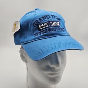 Brand New Grand Turk British West Indies Ocean Blue Baseball Adjustable Hat Cap