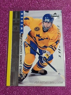 1995-96 Upper Deck Electric Ice Per Anton Lundstrom #562 Rookie RC - Image 1 of 2
